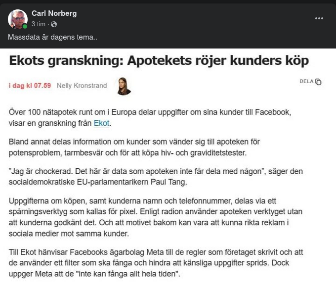 Apoteket & Tema Metadata
