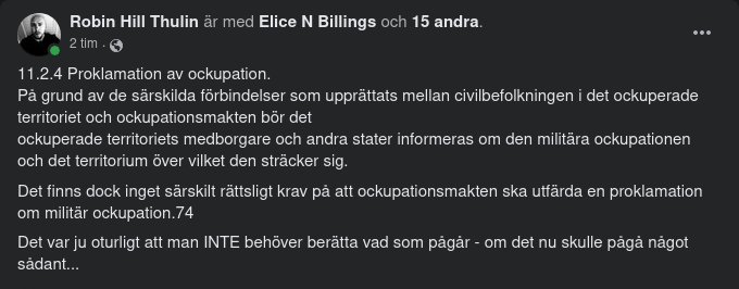 11.2.4 Proklamation Av Ockupation