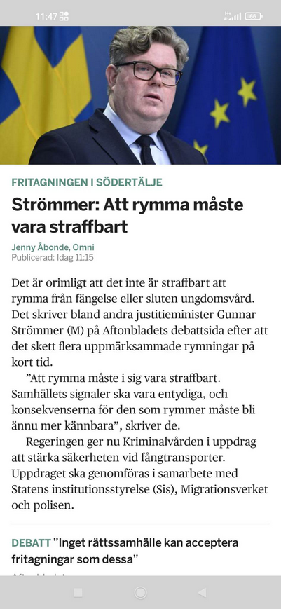 Stärkt Fångtransportsäkerhet