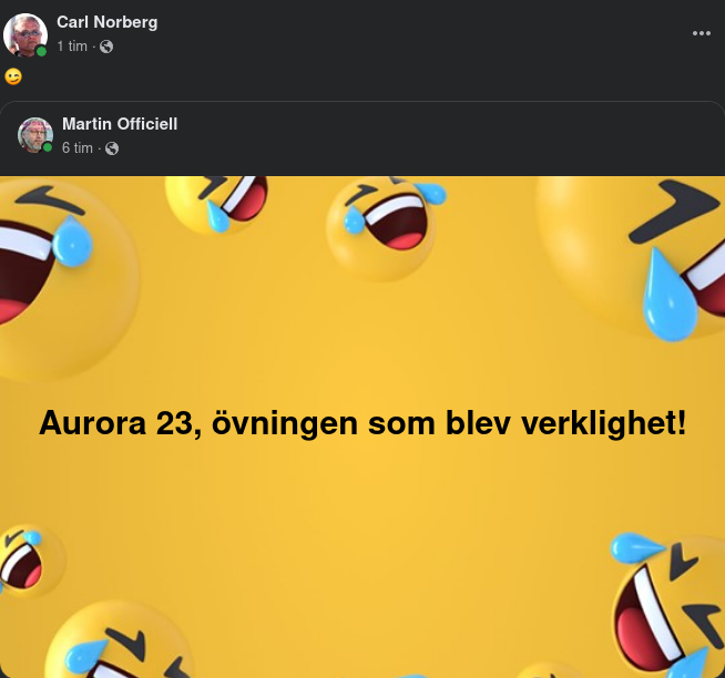 Övningsverklighet