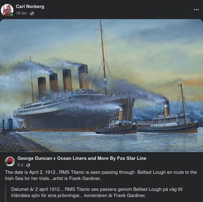 Titanic 1912 04 02 & 03 & 04