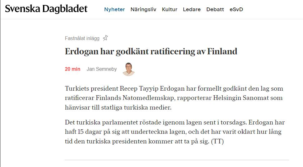 Godkännanden För Svensk Media Att Hantera