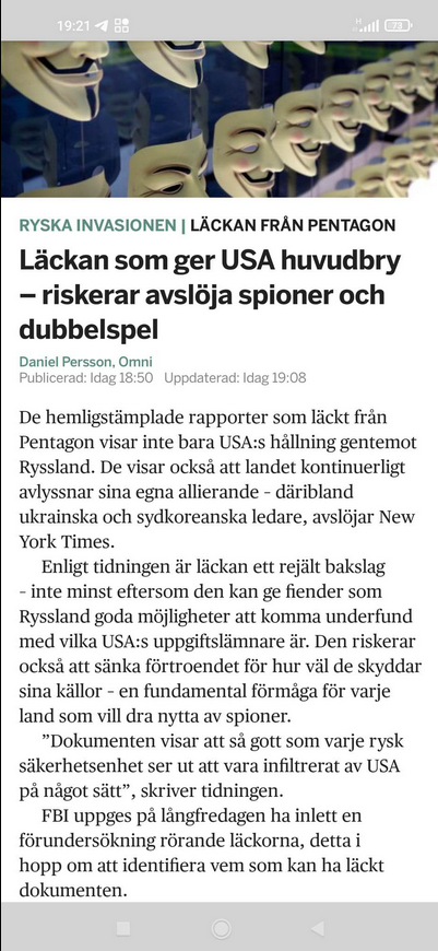 Spion & Dubbelspelsavslöjande Läcka Huvudbry För USA