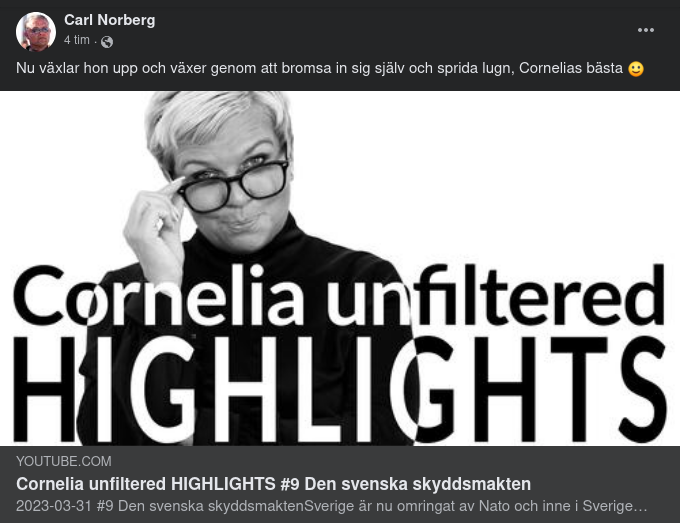 Cornelia Växlar Upp