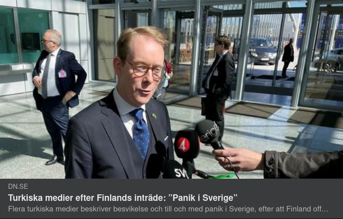 Svensk Panik I Turkisk Media