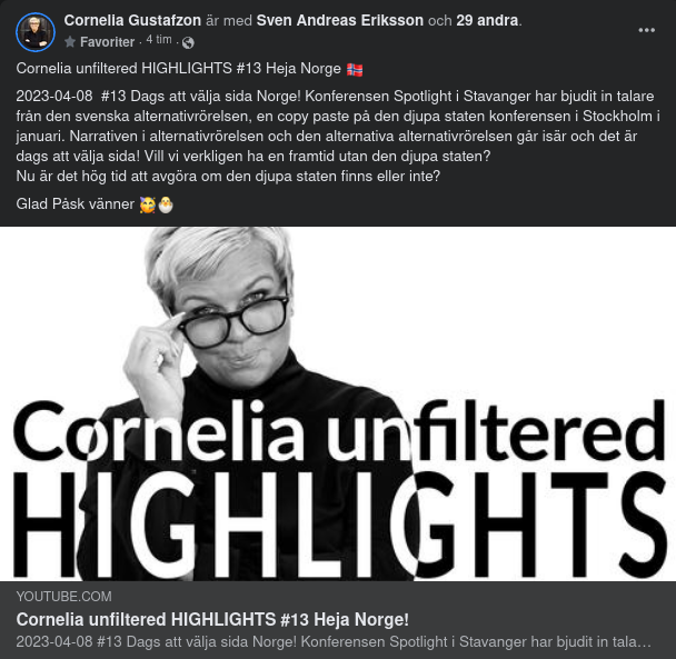 Cornelia Önskar Glad Ofiltrerad Påsk