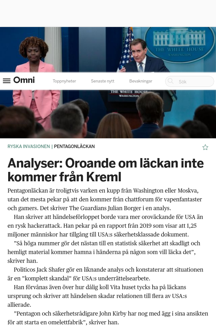 Oroande Läckageursprung