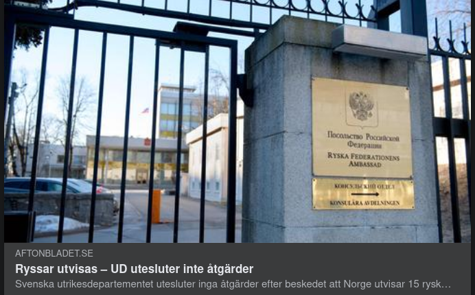 Norge Utvisar Ryssar