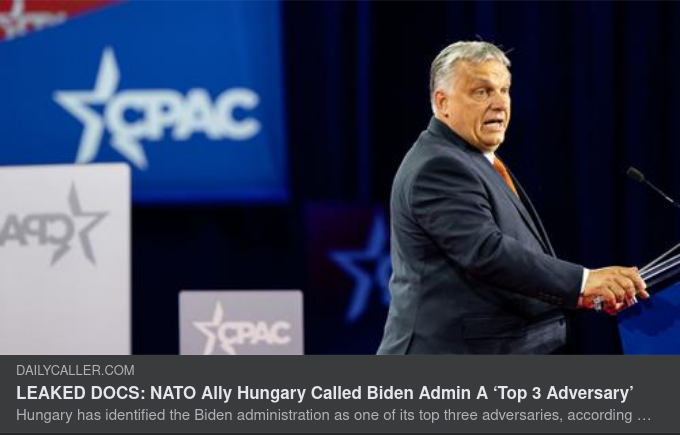 USA En Av Ungerns Tre Toppmotståndare