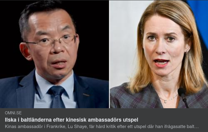 Kina & Baltisk Självständighet