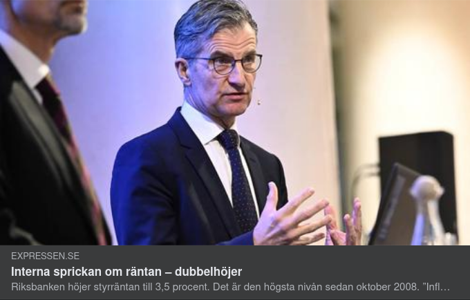 Intern Räntespricka