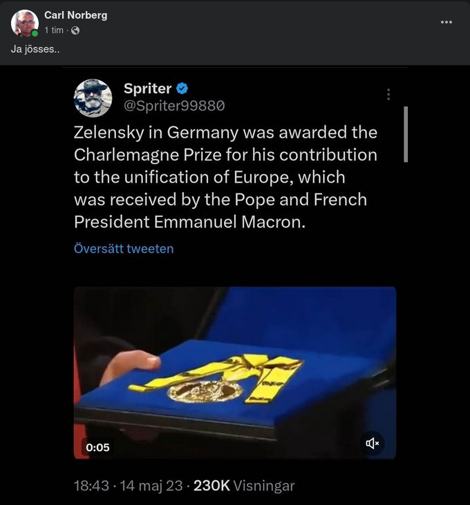Zelensky Tysklandsprisad