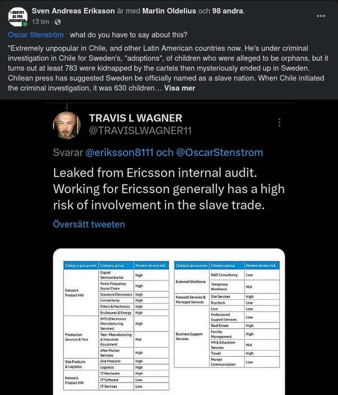 Svensk Barnhandel I Sydamerika