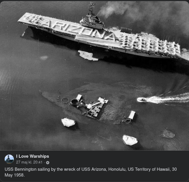 USS Bennington & USS Arizona