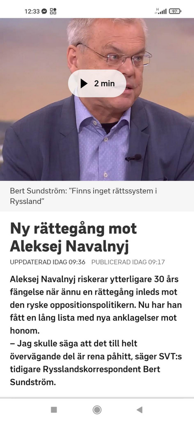 Ännu En Rättegång För Navalnyj