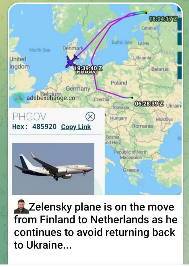 Flygande Zelensky