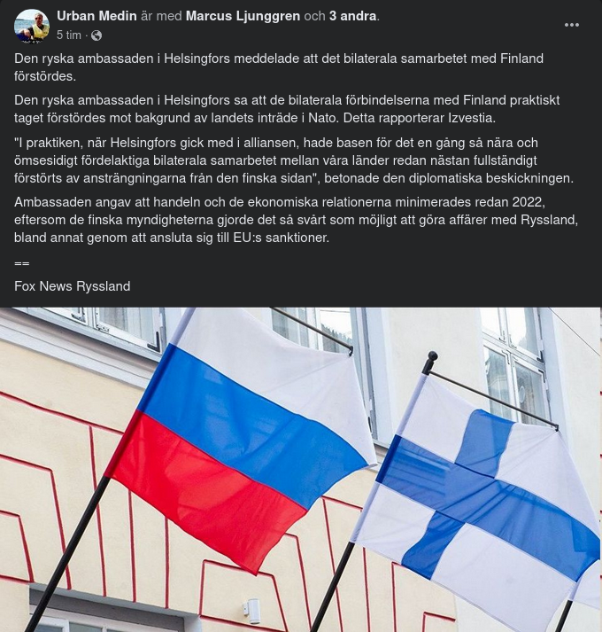 Rysk-Finska Förbindelser