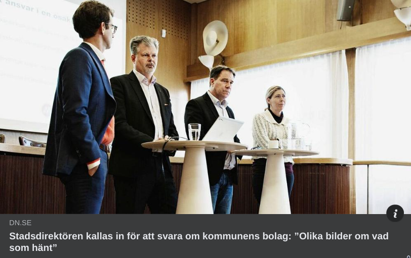 Inkallad stadsdirektör