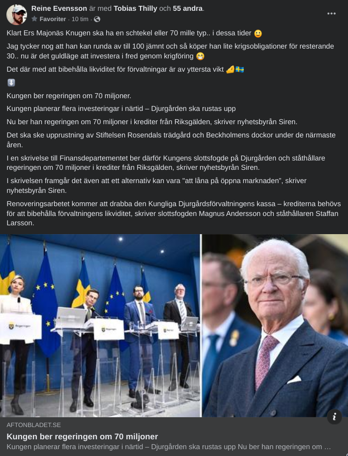 Knugens Förvaltningslikviditetsbehållning