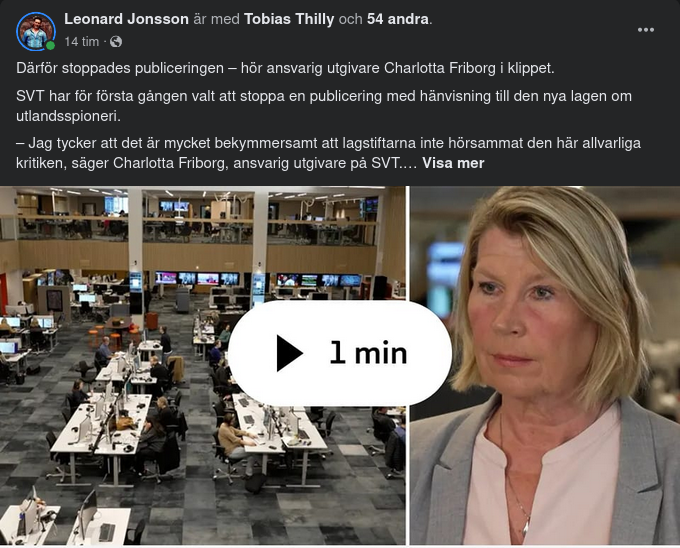 Självcensurerande SVT