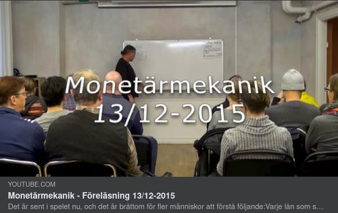 Monetärmekanik 13/12 2015