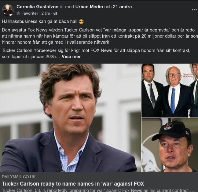 Namnkunnig Tucker & Fox