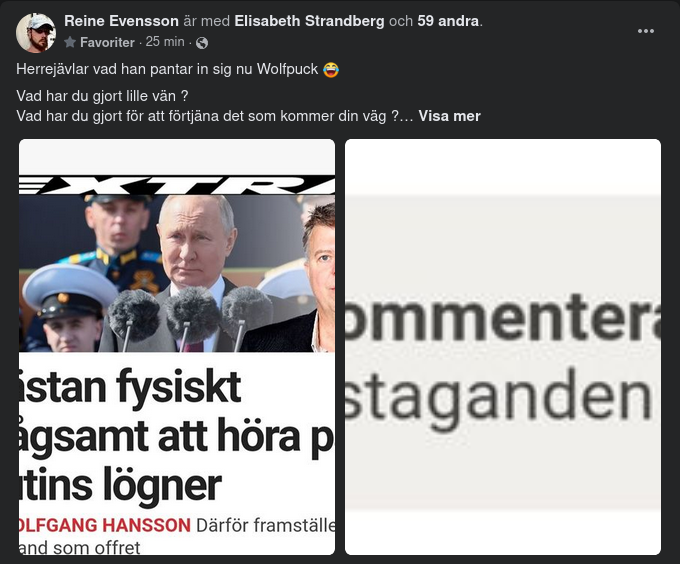 Nästan Fysiskt Plågad Woffie