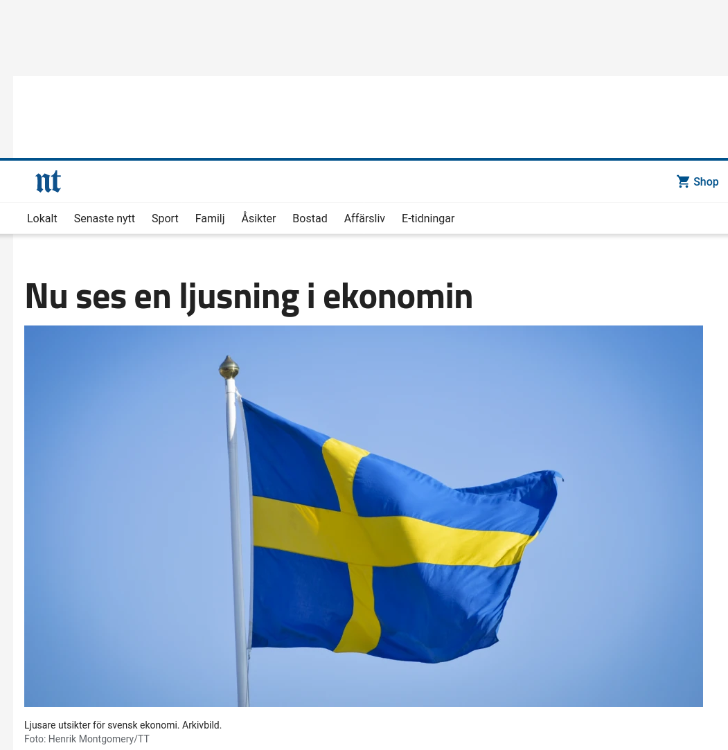 Den Ljusnande Ekonomi Är Vår..