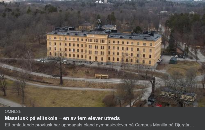 Massfusk På Elitskola