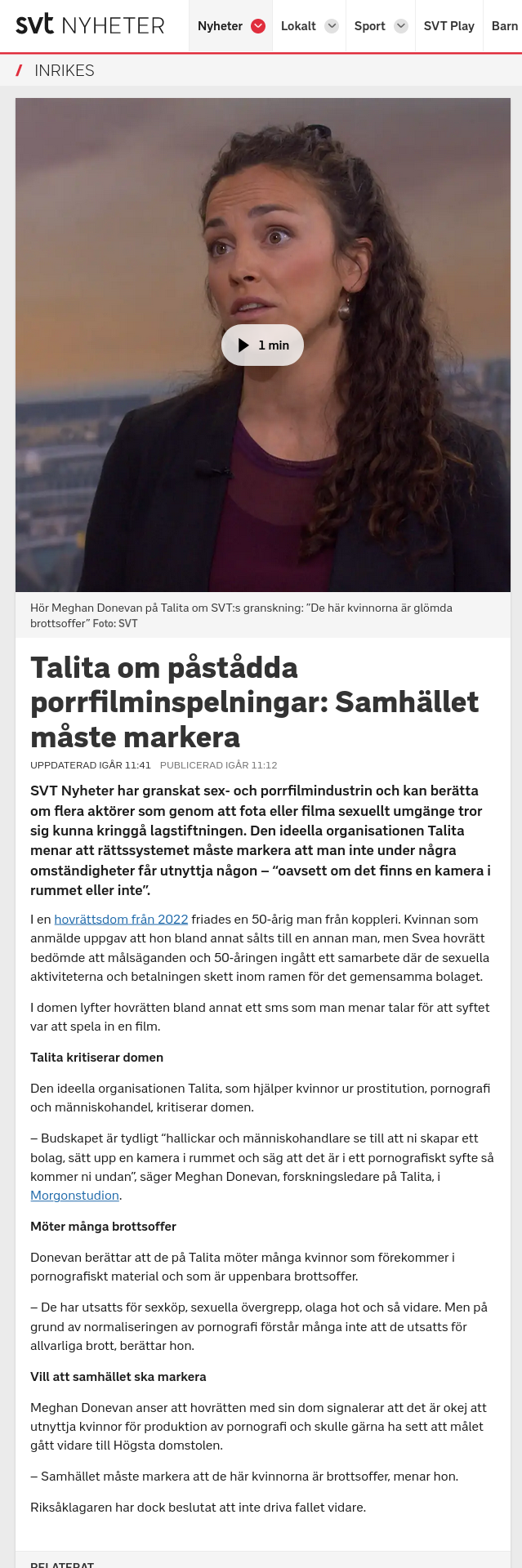 Porrfilm & Frivillighet