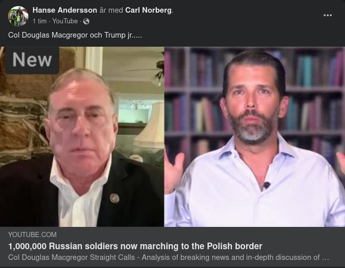 Macgregor & Trump Jr.