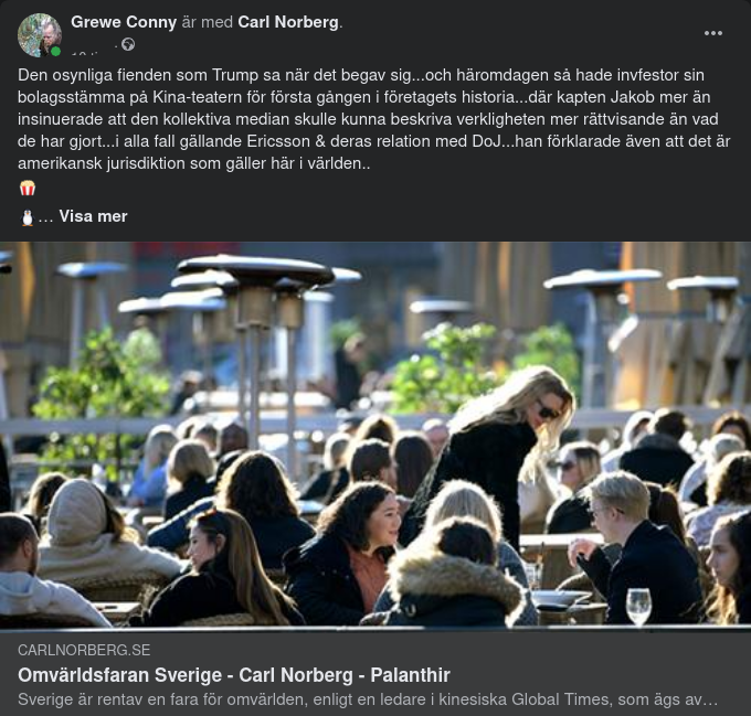 Omvärldsfaran Sverige