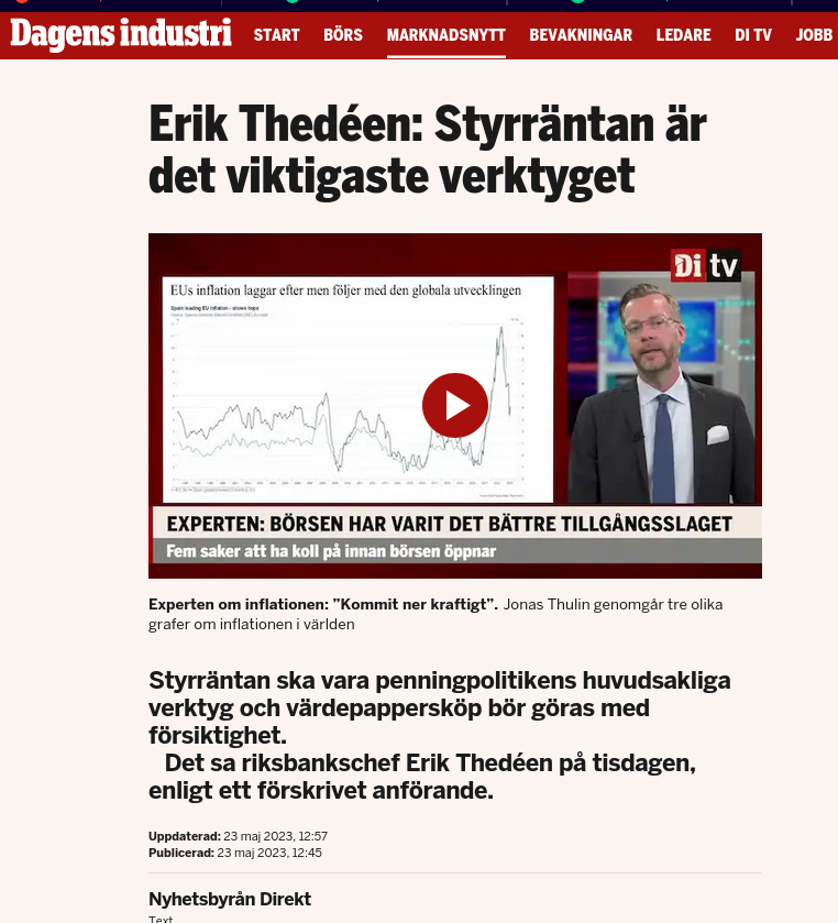 Thedéen Rappakaljar På Målrakan