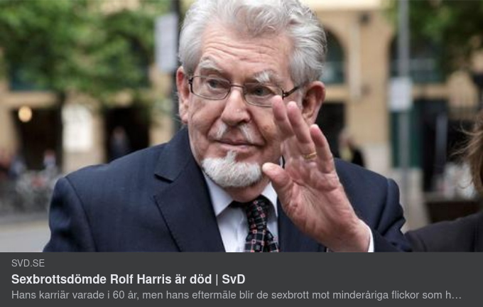 Eftermäle Som Pedofil