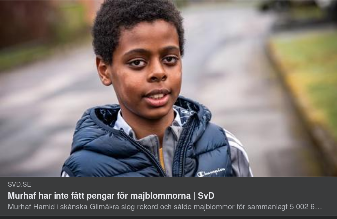 Majblommepengar