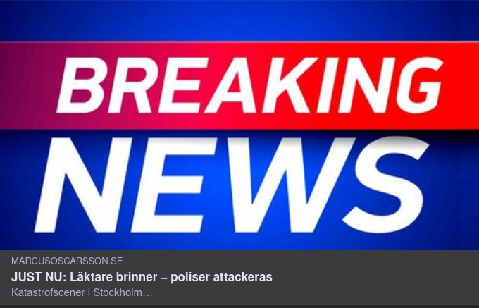 Stockholmsderby & Läktarbrand