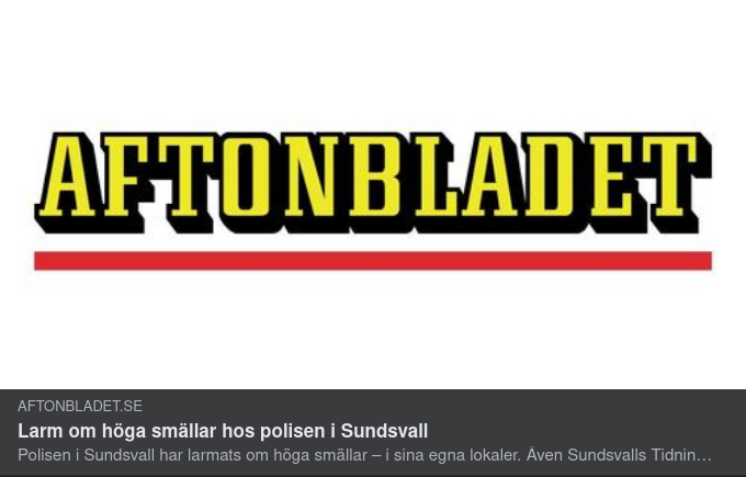 Polissmällar I Sundsvall