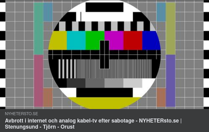 Saboterad Informationsstruktur På Västkusten