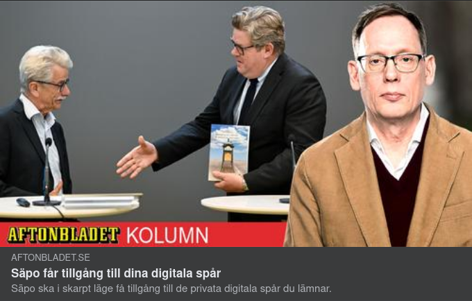 Säpotillgång Av Dina Digitala Spår