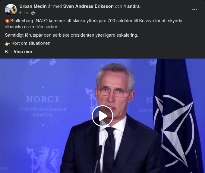 Fler Natosoldater Till Kosovo