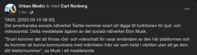 Twitterutveckling