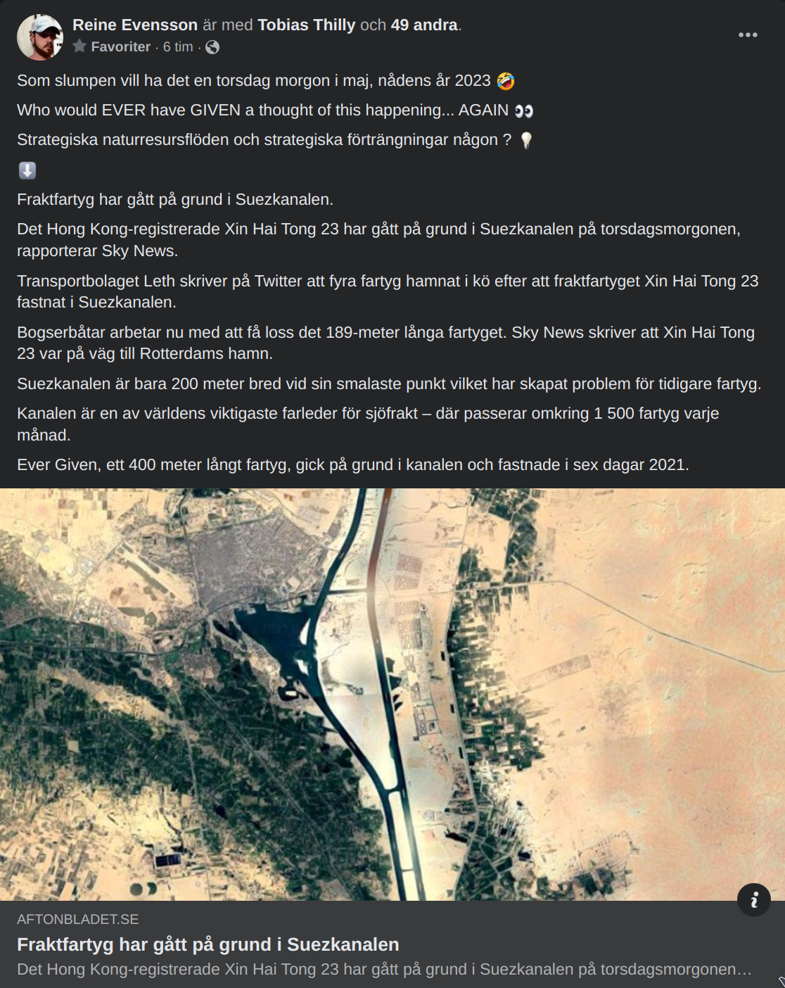 Slumpigt i Zeuskanalen