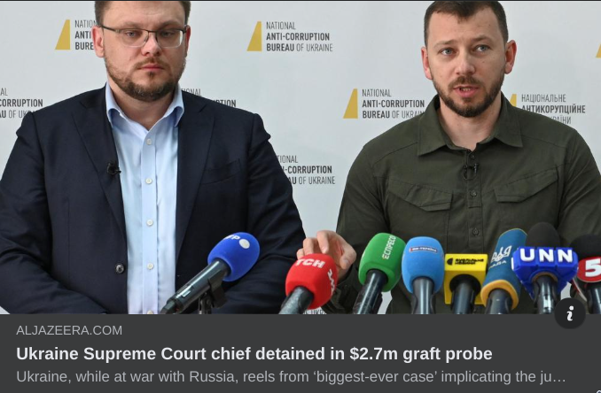 Högsta domstolschef häktad