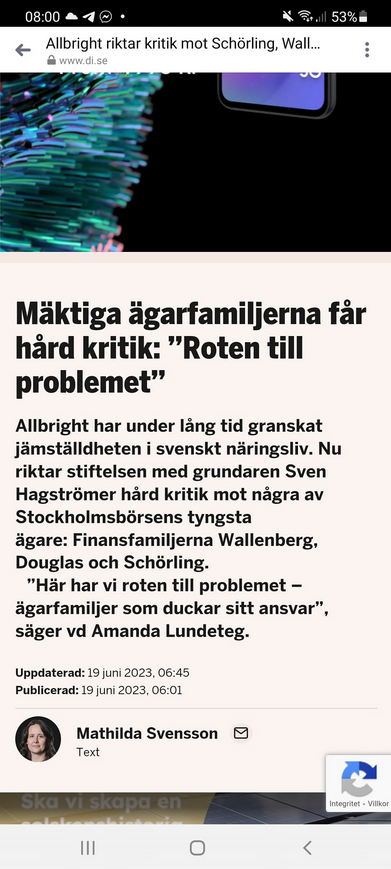 Duckande Ägarfamiljer..