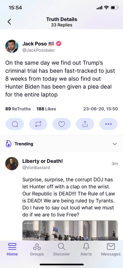 Parallella Amerikanska Rättssystemhändelser