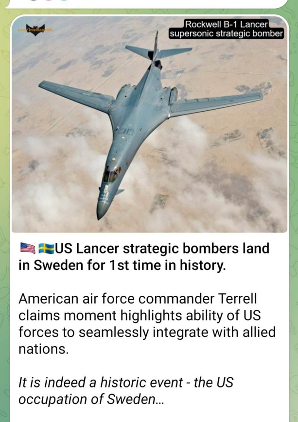 Första Gången För Svensk Lancer-Besök