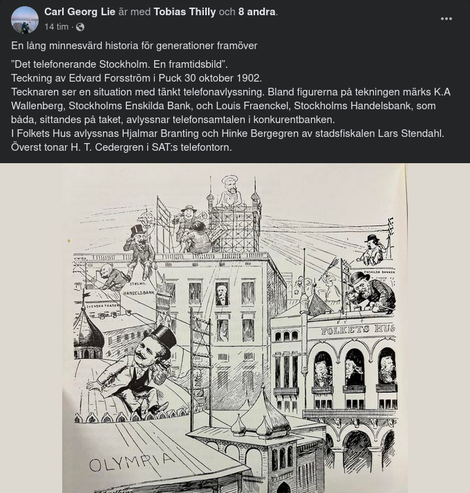 Telefonavlyssning Anno 1902