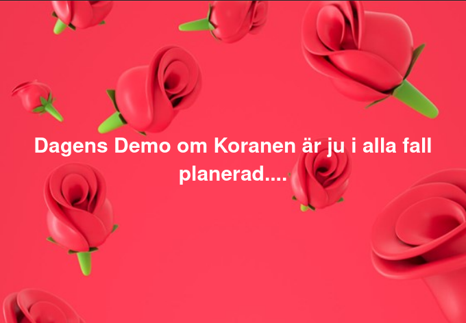 Planerad Demo..