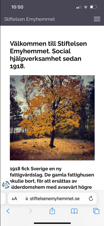 Från Fattighus Till Ålderdomshem 1918