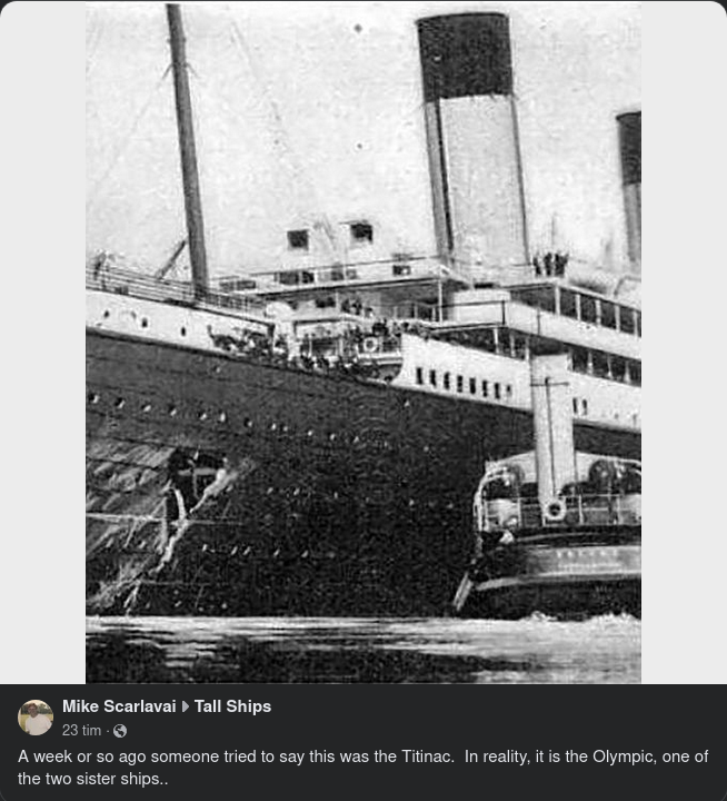 Olympic Eller Titanic